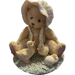 Vintage 1993 Cherished Teddies Becky Springtime Happiness Figurine 916331